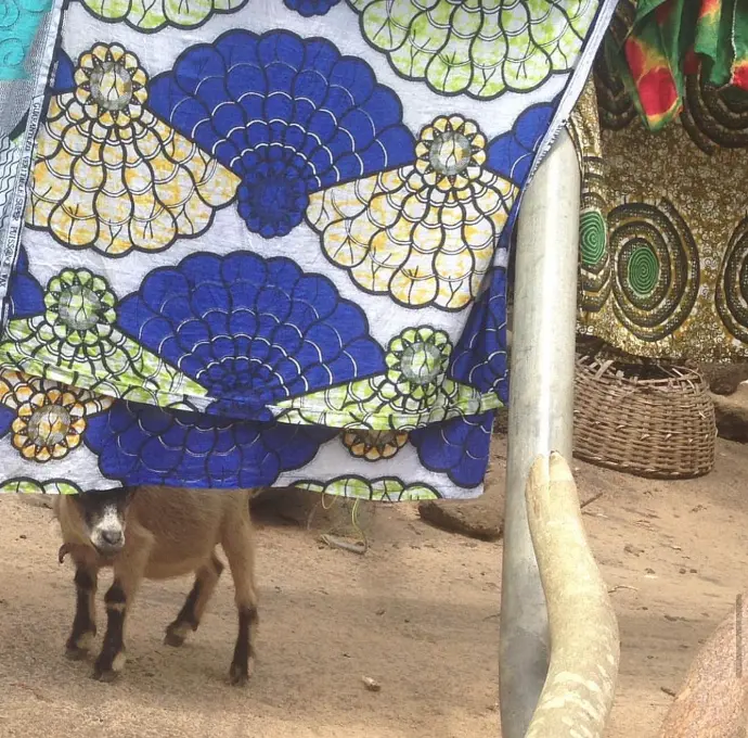 Hevé, aldea en Benin