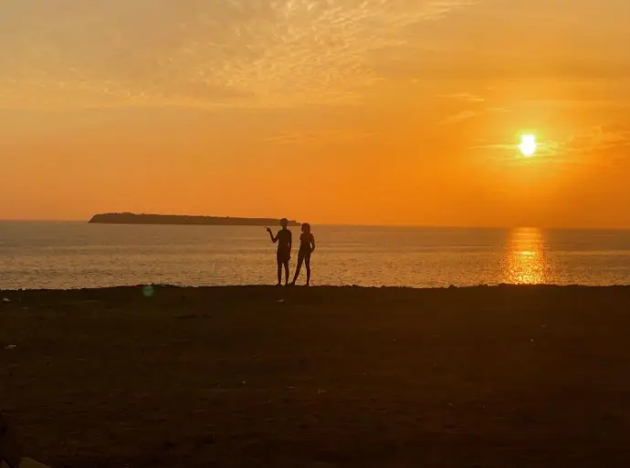 Atardecer en Dakar