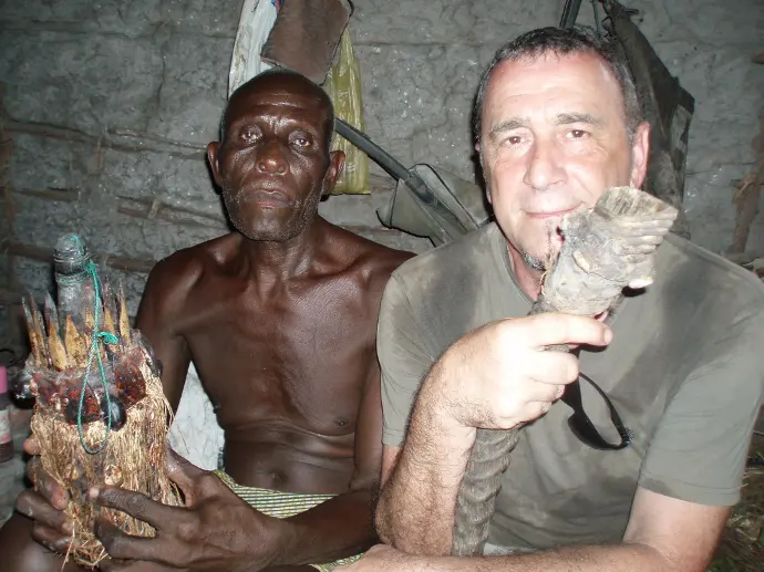 Hevé, aldea vudú en Benin