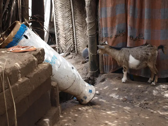 Tienda de ataúdes en Accra, Ghana