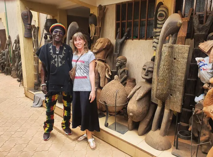 Anticuario en Ouagadugu