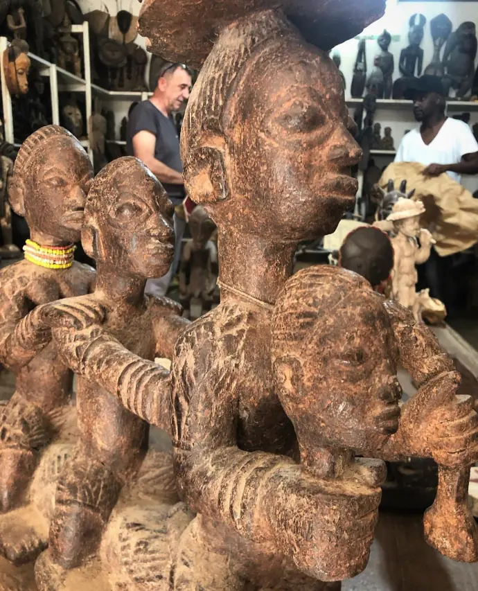 Anticuario en Dakar