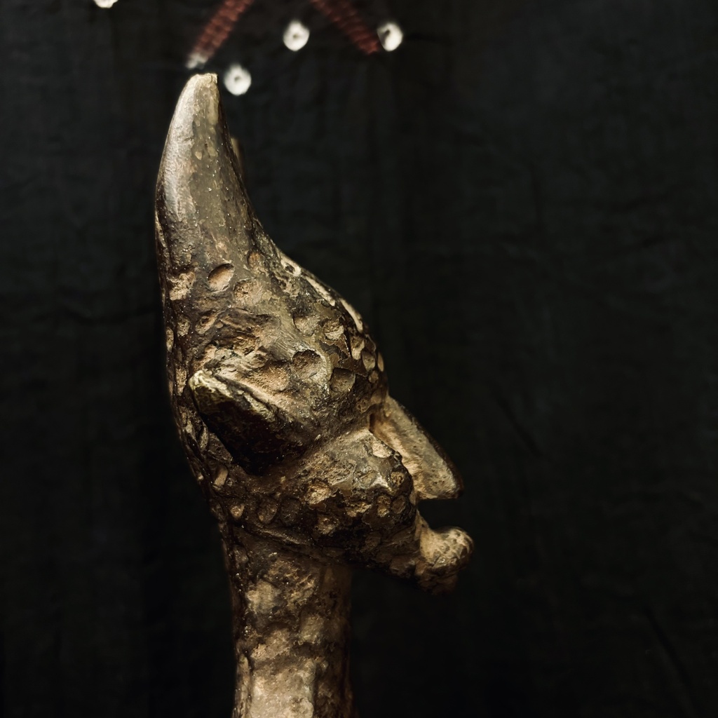 Ancestro "demonio" Dogón en bronce (Mali)